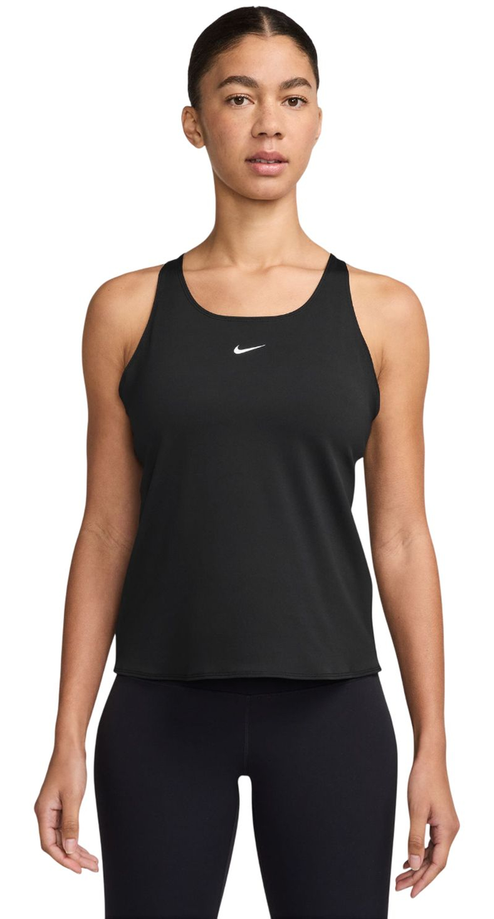 Топ теннисный Nike Dri-Fit Pro Tank Top - black/white