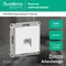 Розетка компьютерная RJ45 Cat 5e Systeme Electric AtlasDesign Белый ATN000183