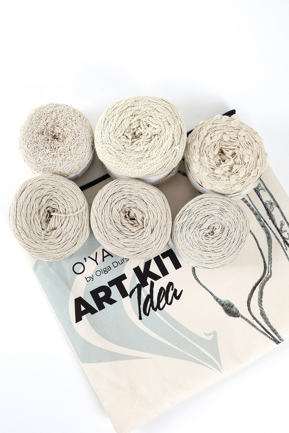 Пряжа O'Yarn ART KIT IDEA, 600г