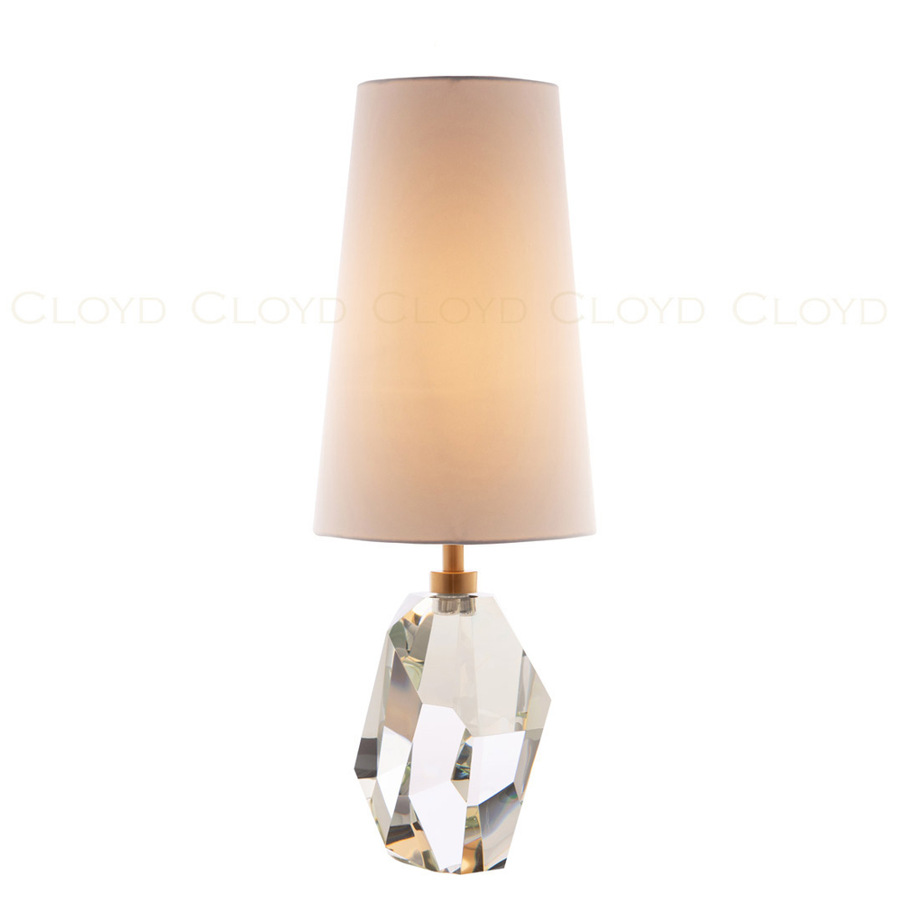 Настольная лампа Cloyd QUARTZ T1 / выс. 54 см - латунь (арт.30065)