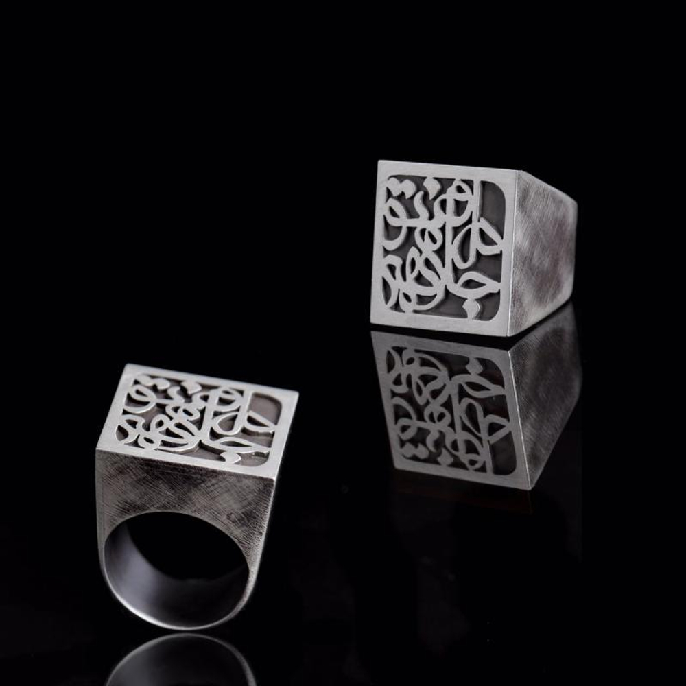 Серебряное кольцо с бирюзой Dorkhaneh DRK-110820272 Иран