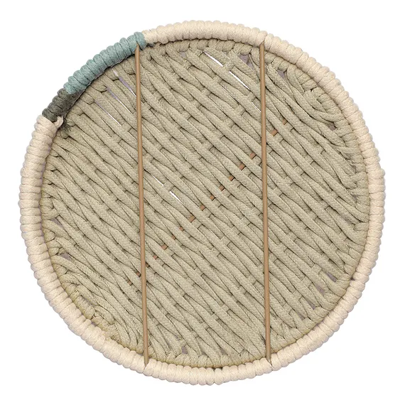 Корзина плетеная conga green из коллекции ethnic, размер l