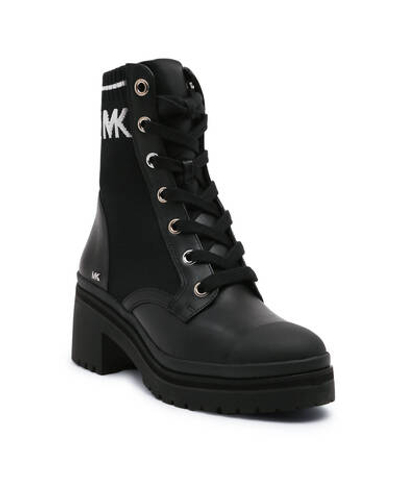 Кожаные ботильоны brea Michael Kors - черный(40R3BRME1D)