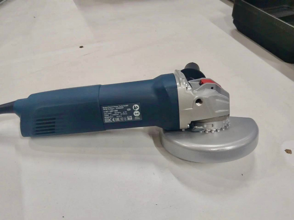 Угловая шлифмашина BOSCH GWX 14-125 c системой X-LOCK 06017B7000