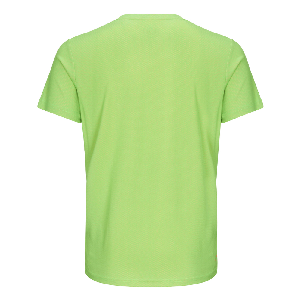 Мужское теннисное поло BIDI BADU Ted Tech T-Shirt Men - Neon Green