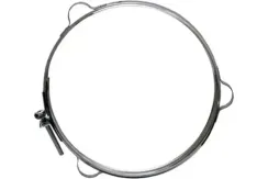 Хомут обжимной для растяжки Ferrum DN210 0,5/430 21104