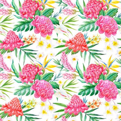 Тропический принт. Tropical print