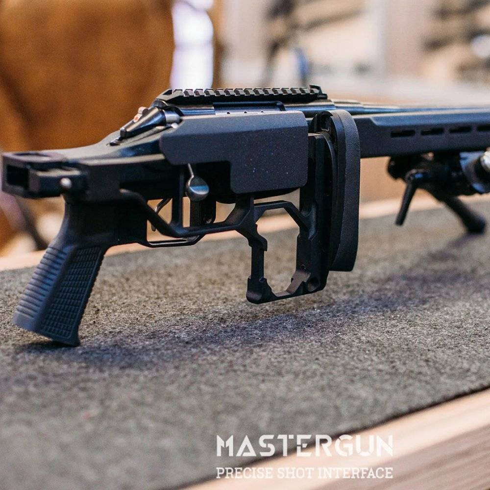 Ложа MG-08 на ВПО-215/183/192/193 Горностай, Регулируемый складной приклад, Композитный стеклопластик, MasterGun