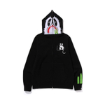 A Bathing Ape Panda Full Zip Худи Ladies черный