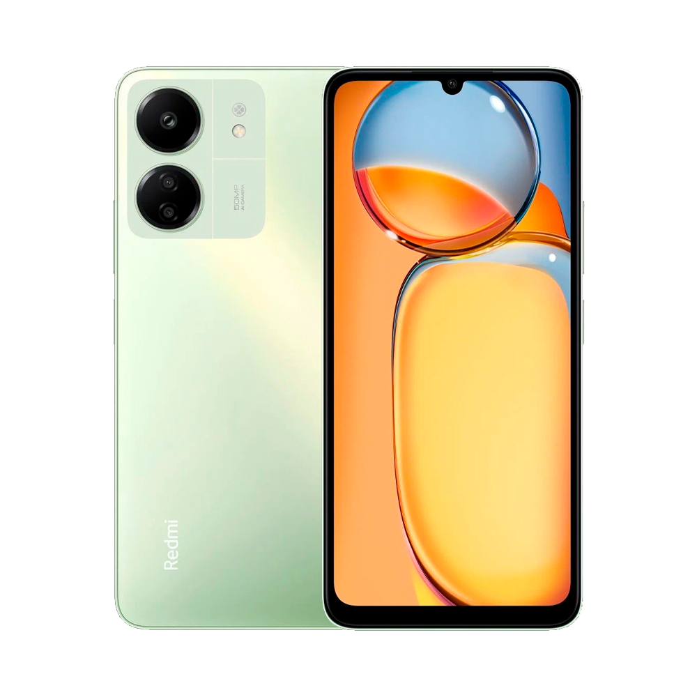 Смартфон Xiaomi Redmi 13C 4/128GB, Clover Green (Зелёный клевер)