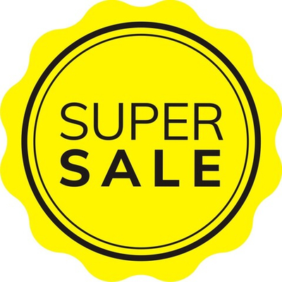 Наклейка "Super sale"