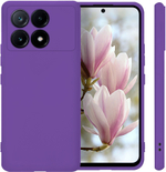 Мягкий Soft Touch чехол из силикона для XIAOMI POCO X6 PRO / REDMI K70E с бархатной подкладкой
