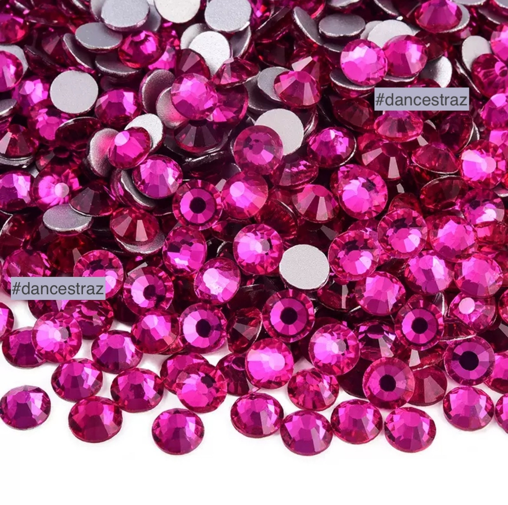 Стразы клеевые, Hot Pink, P174, SS20, 1440, (F2)