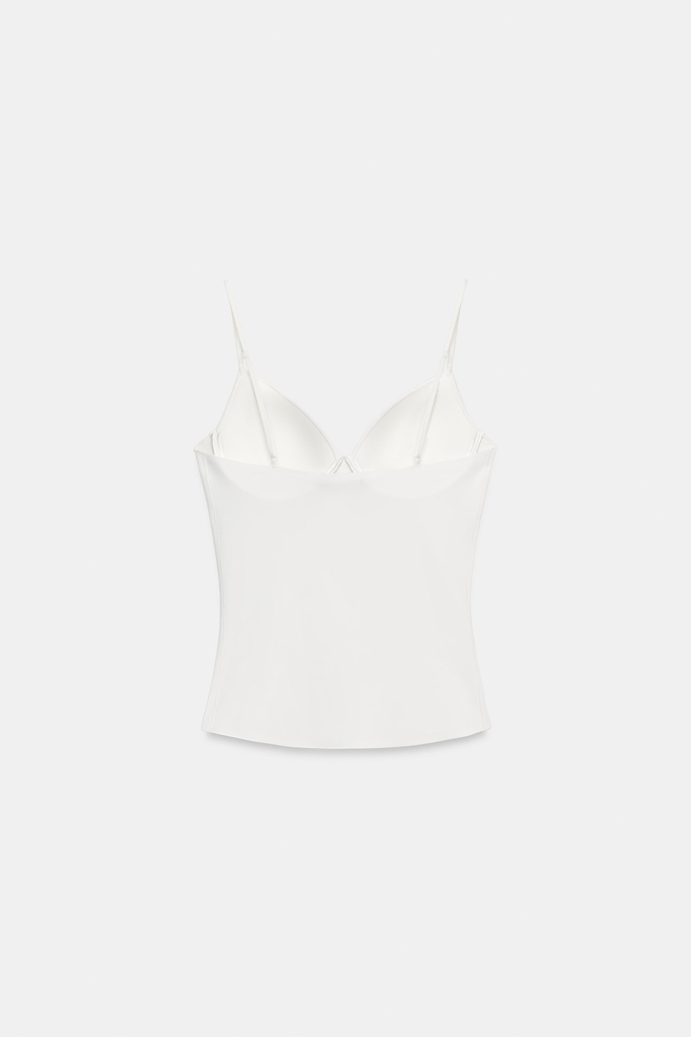 ТОП-БЮСТЬЕ ИЗ СМЕСОВОГО ПОЛИАМИДА — ZARA