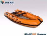 Лодка надувная моторная solar-350 к (максима)