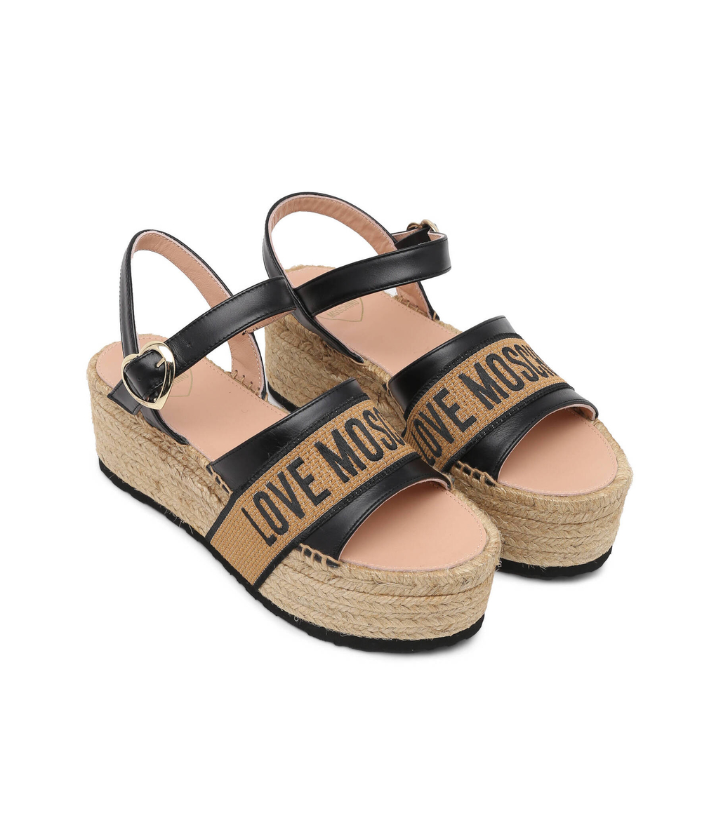 Босоножки Love Moschino - черный(JA16296I0IIA0)