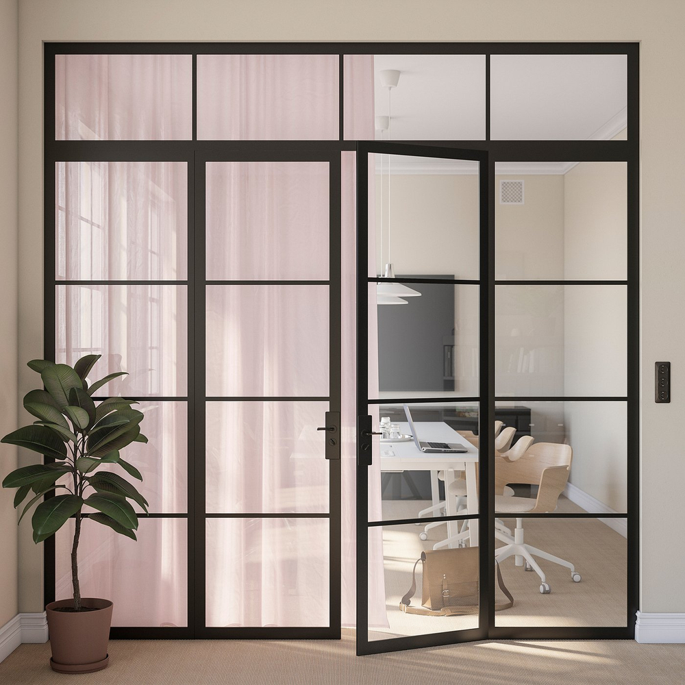IKEA STENFRÖ  (ИКЕА СТЕНФРЁ)  -  Тюль, 1 шт. - розовый/на ленте 300x300 см
