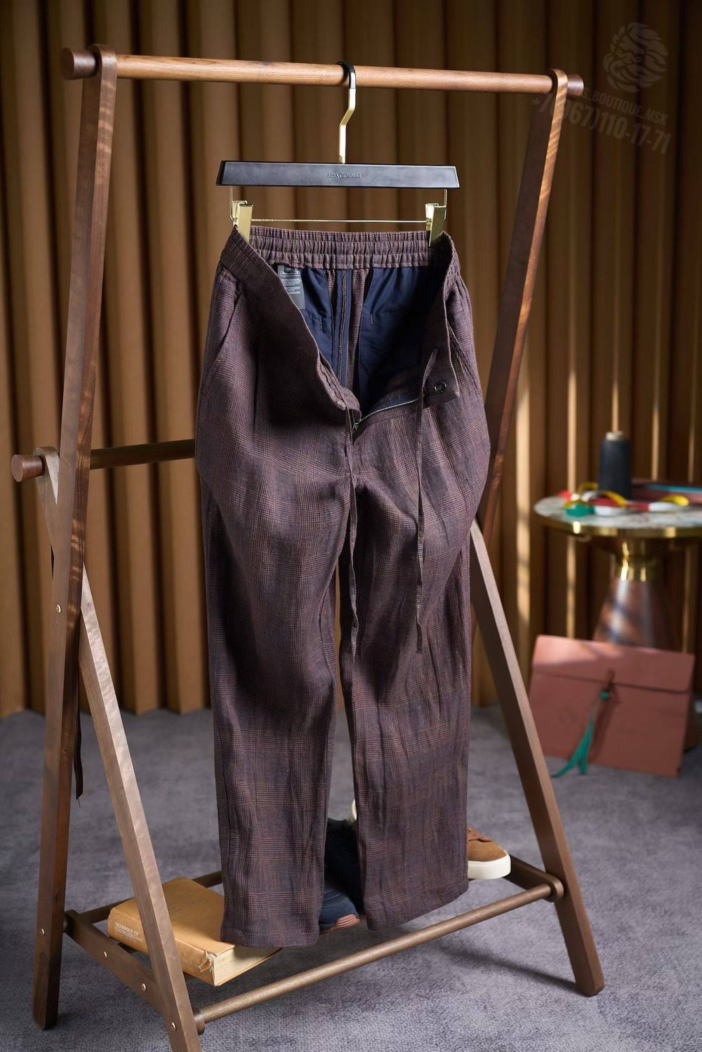 Льняной костюм Ermenegildo Zegna