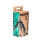 Мультитул (плоскогубцы) "СЛЕДОПЫТ-EXPLORER", 105х42х18 мм, 11 предметов, в чехле, в коробке