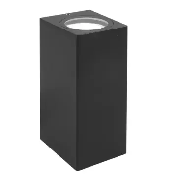 Фасадный светильник 2*GU10 A3404AL-2BK черный Artefact Arte Lamp