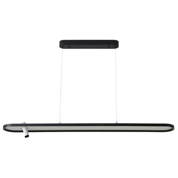 Подвесной светильник 45W 4000K CONTOUR SP45W LED BLACK чёрный Crystal Lux