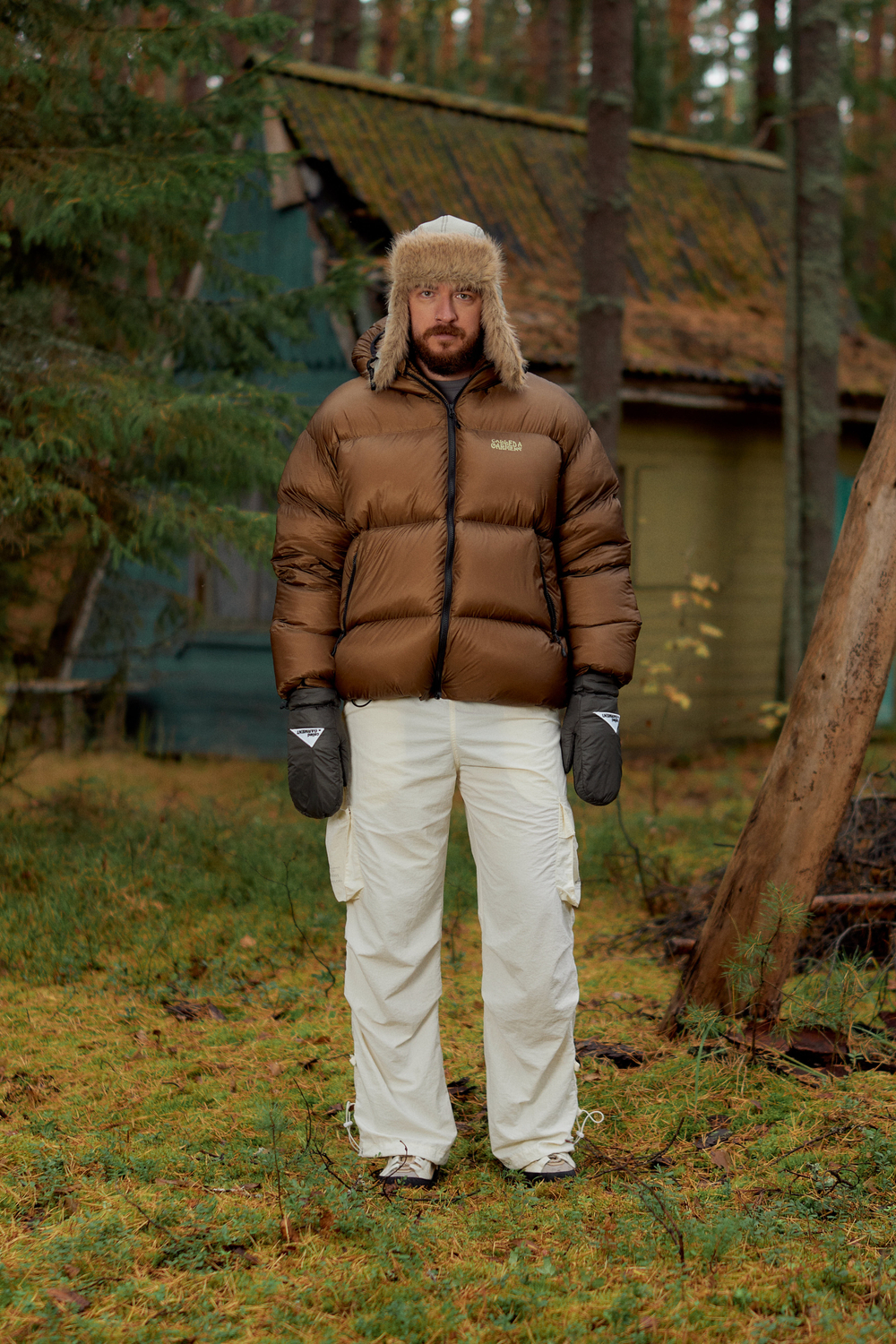 Варежки Called a Garment Spring Mountainee Mittens "Khaki"