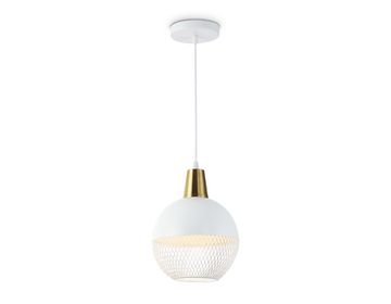 Подвесной светильник 1*E27 TR8502 WH/CP белый/медь Traditional Loft Ambrella