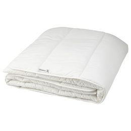 Евро одеяло IKEA STJARNBRACKA (СТЭРНБРЭККА), Стеганое, Зимнее, Белый, 220x240 см