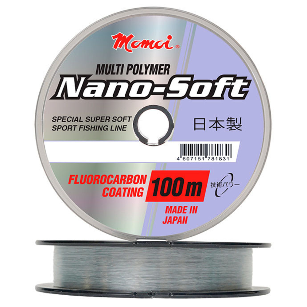 Леска Hameleon Nano-Soft 0,16 мм., 3,1 кг, 100 м, прозрачная