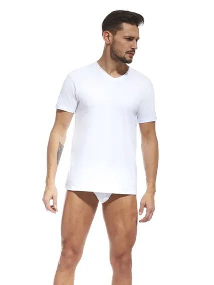 Футболка мужская с коротким рукавом Cornette Authentic 201 XL, белая