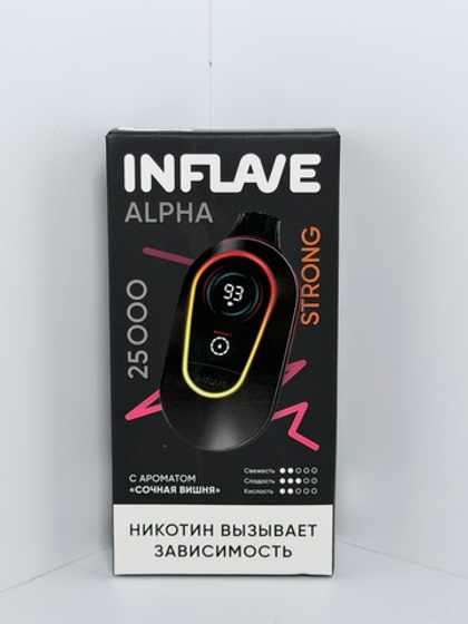Inflave Alpha 25000 Strong Сочная Вишня