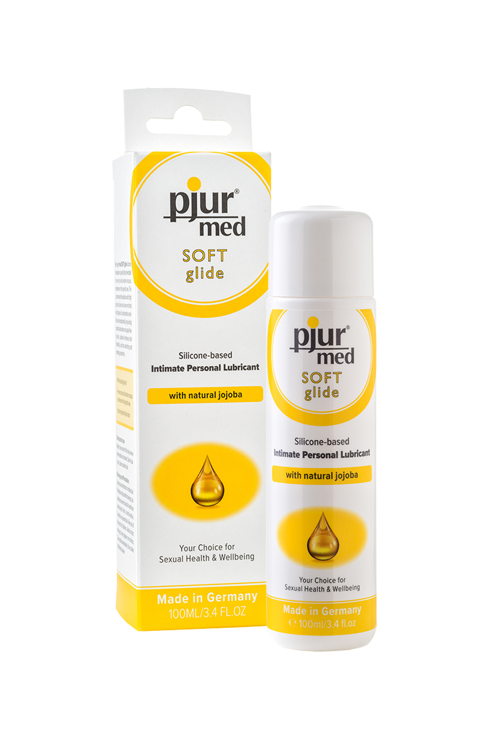 Силиконовый лубрикант с жожоба Pjur MED Soft glide 100 мл