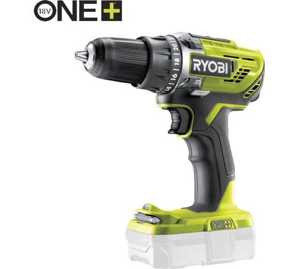 Ударная дрель-шуруповерт Ryobi ONE+ R18PD3-0 без аккумулятора в комплекте 5133002888