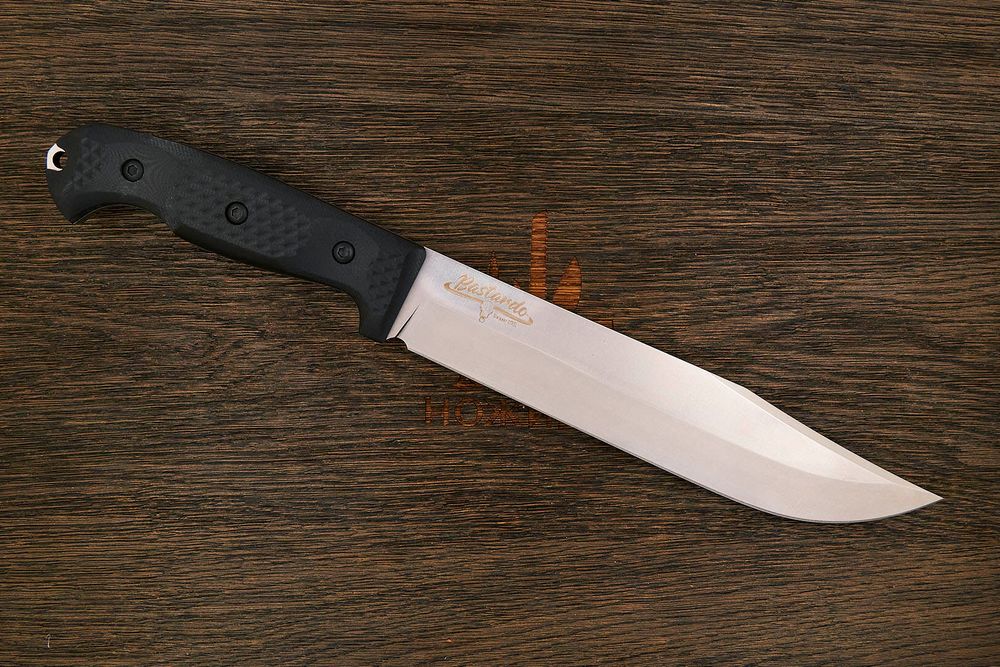 Нож туристический (разделочный) Kizlyar Supreme Bastardo, клинок 216мм, Sleipner, G10