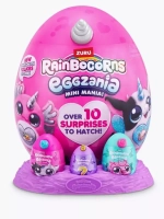 Мягкая игрушка сюрприз яйцо Rainbocorns Eggzania Mania Зуру