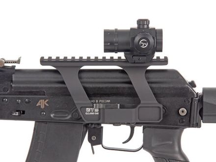 Коллиматорный прицел Target Optic 1x21, на Weaver/Picatinny, закрытого типа, красная марка, точка 2 MOA, CR1620, алюминий, 135 г