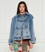 Джинсовая куртка CHAQ_ONTARIO Desigual - голубой(25SWED57)