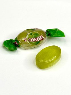Конфеты карамель с фруктовой начинкой Ассорти к чаю 500гр.