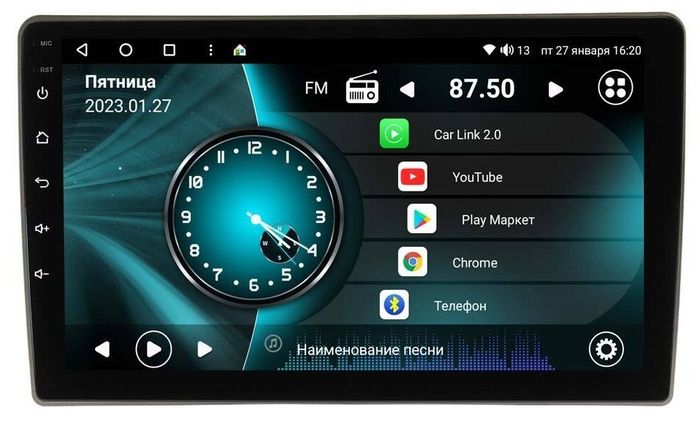 Магнитола для Volkswagen Caravelle 2010-2019 (T5/T6) - Vaycar VA81-2001-2K на Android 13, Быстрая, 2K QLED, CarPlay, 4G SIM-слот
