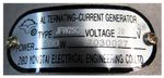 Генератор зарядный TDY 25/30 4L (D=85/1B) /Battery charging generator (JF25C1,28v,500w)