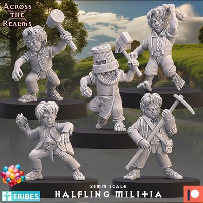 Halfling / Hobbits Militia Group
