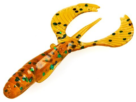 Мягкая приманка Lucky John Curly Shrimp 3in (76 мм), цвет PA19, 10 шт.