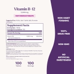 Витамины Natrol Vitamin B-12 100 таблеток