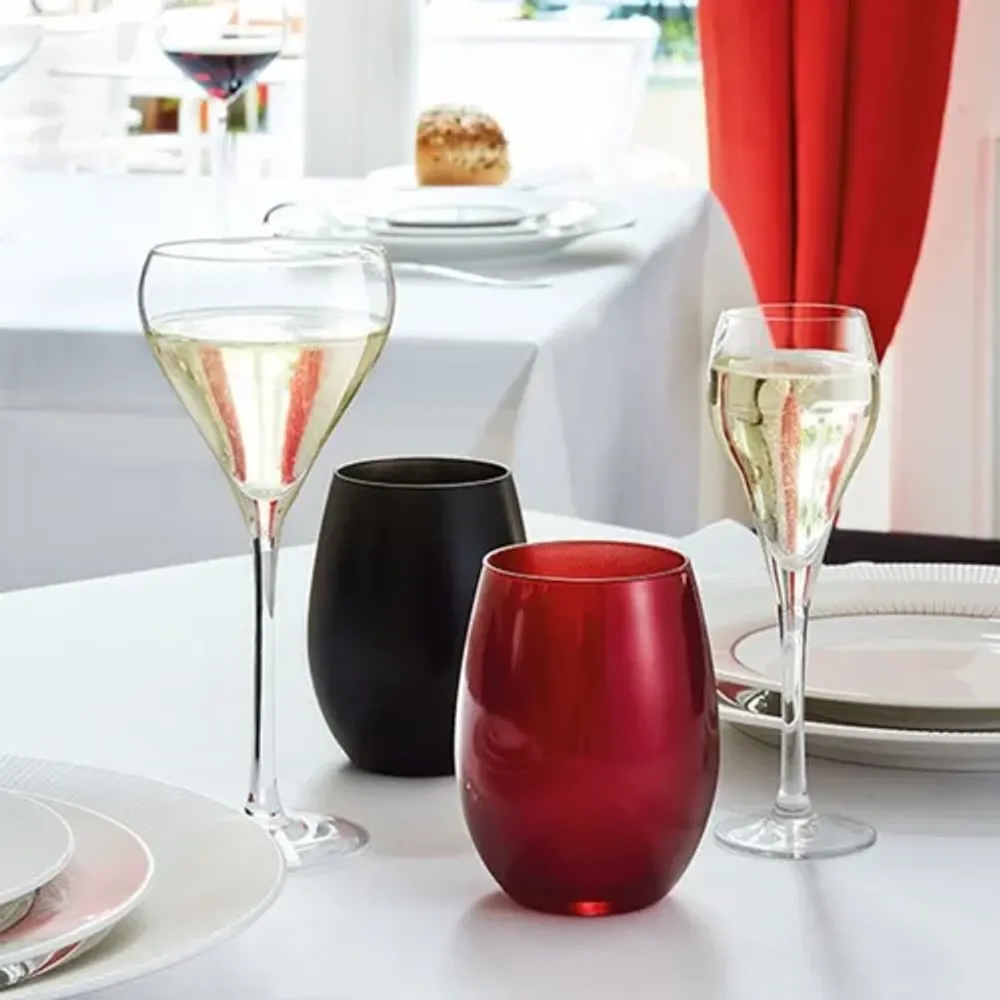 Стакан Хайбол 360 мл хр. стекло черный "Праймери" d 8,1 см h10,2 см Chef&Sommelier [6]