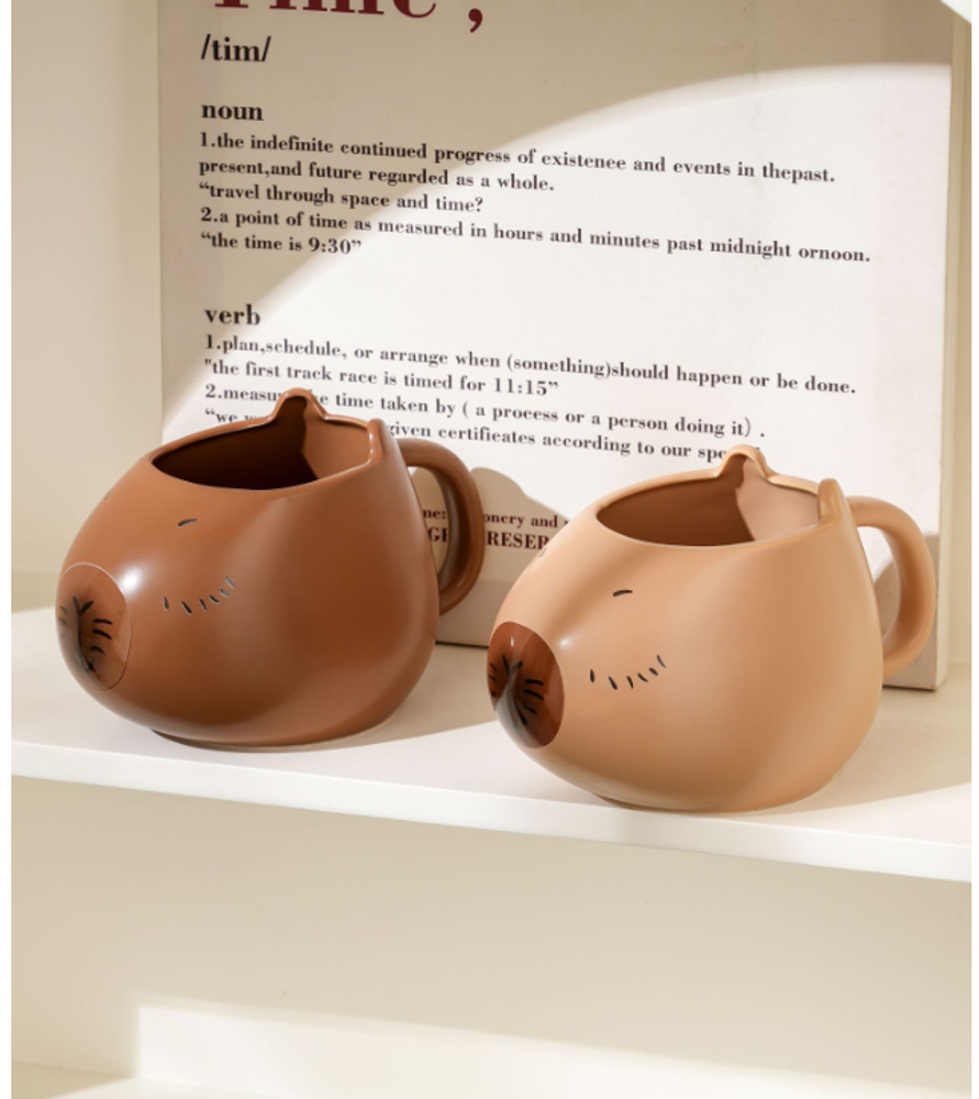 Керамическа кружка "Capybara Cup", 650 мл