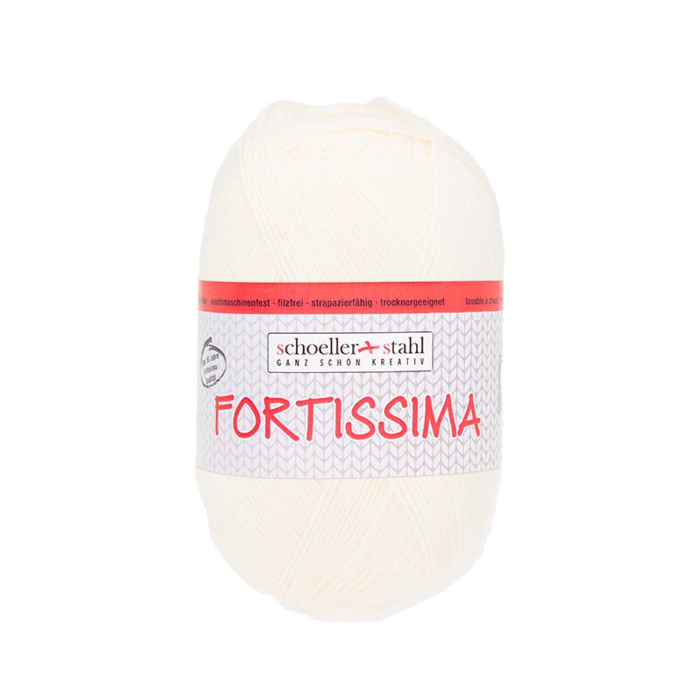 Пряжа Austermann (Аустерманн) Fortissima 100 / уп.5 мот. по 100 г, 420м, бежевый