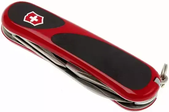 Нож Victorinox EvoGrip 10 Красно-черный (85 мм) - 13 функций