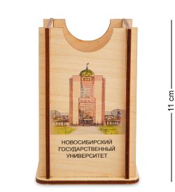 Народные промыслы МТ- 009/07 Карандашница «Новосибирский Государственный Университет»