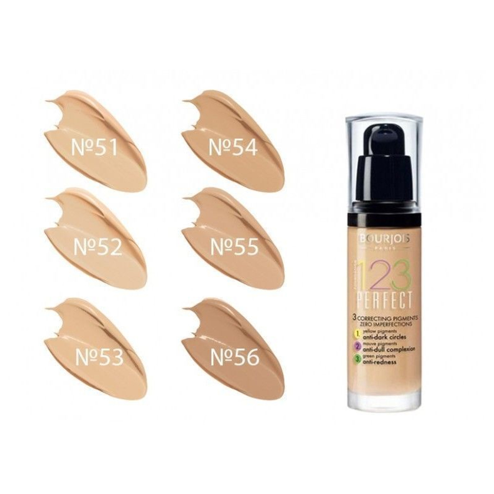 Bourjois 123 perfect #52 Тональный крем