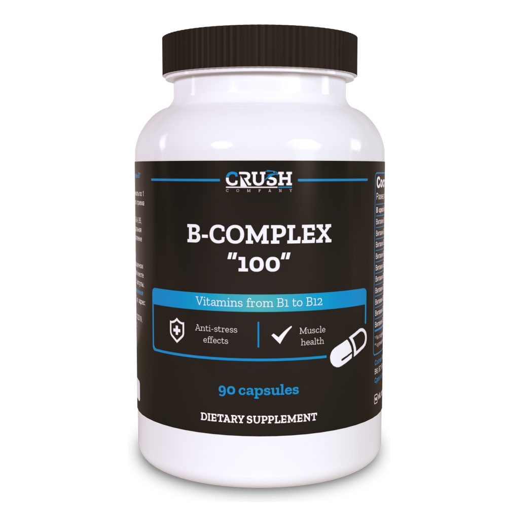 Витамины группы B (B-100 complex) (90 капсул)